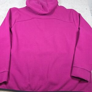 DSG Hoodie Womens‎ Size XXL Pink Pullover Long Sleeve Zip Kangaroo Pocket